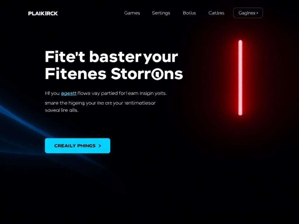 Landing Page demo design for PulseFit Launch by TGA Webs